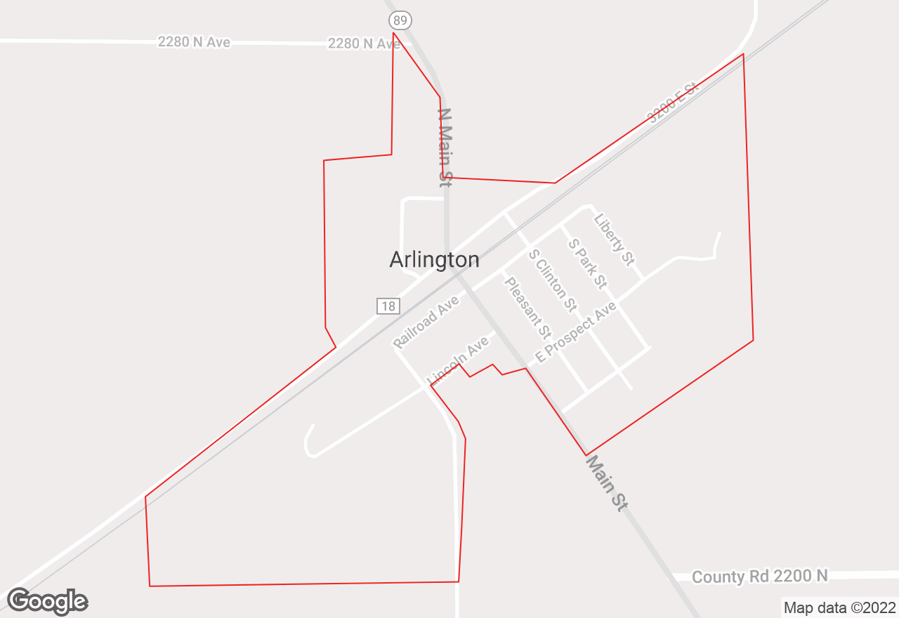 Arlington map