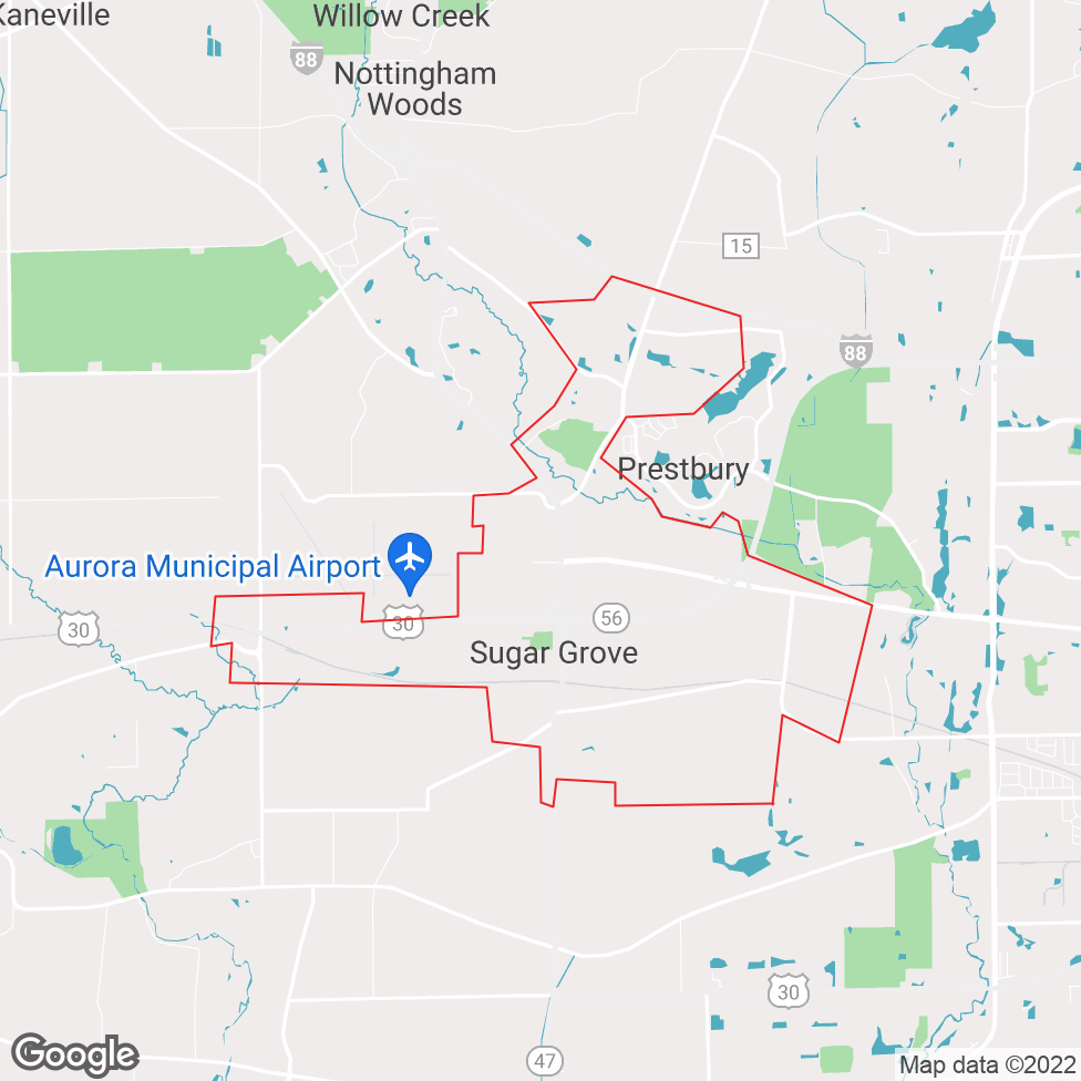 Sugar Grove map