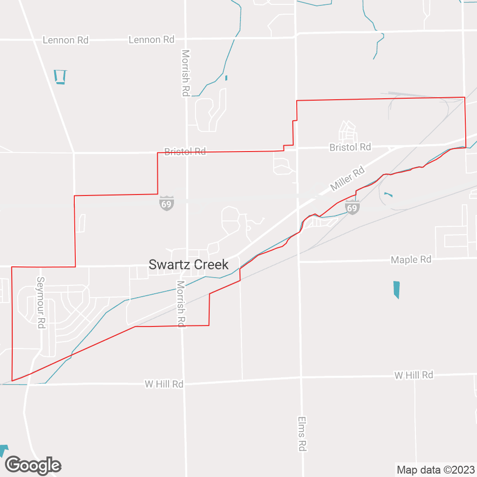 Swartz Creek map