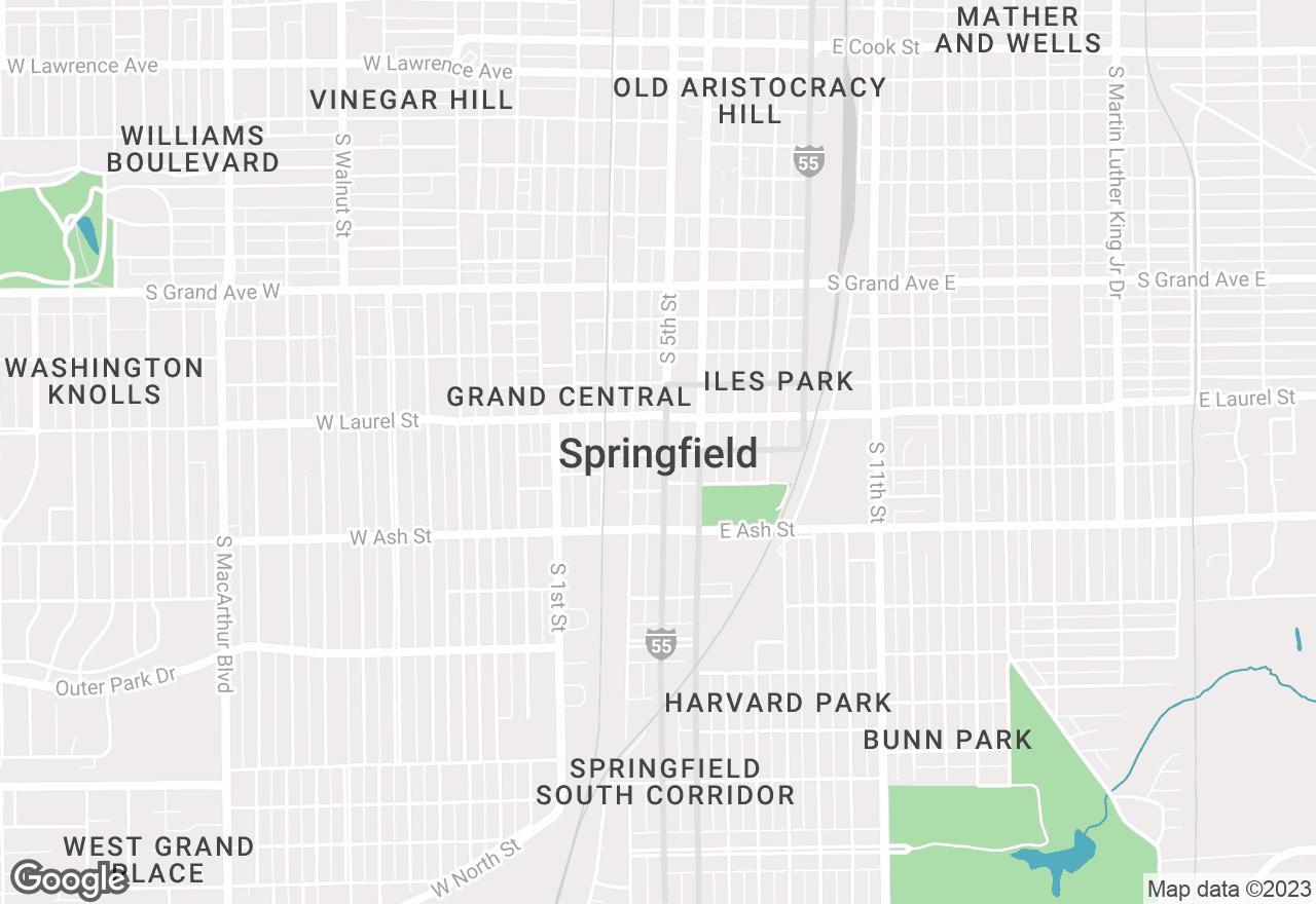 Springfield map