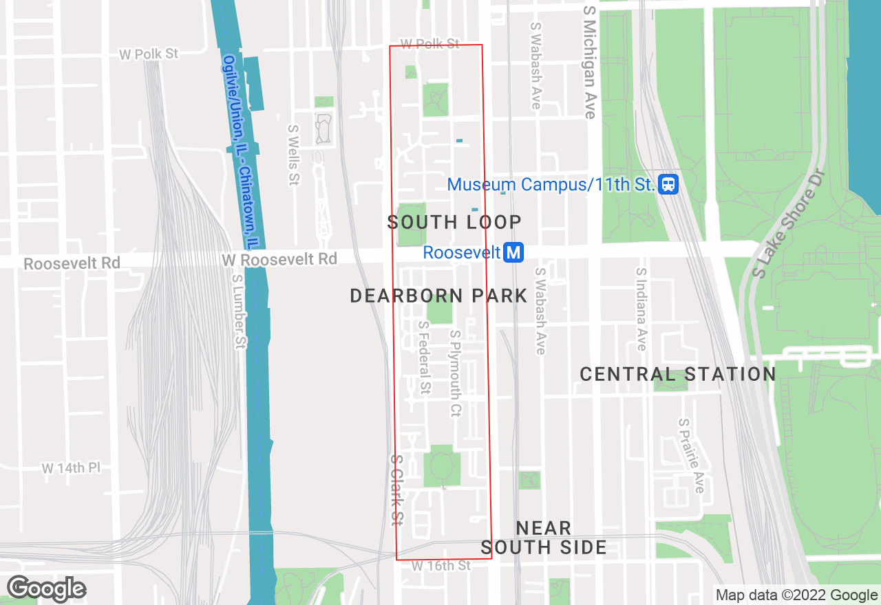 Dearborn Park map