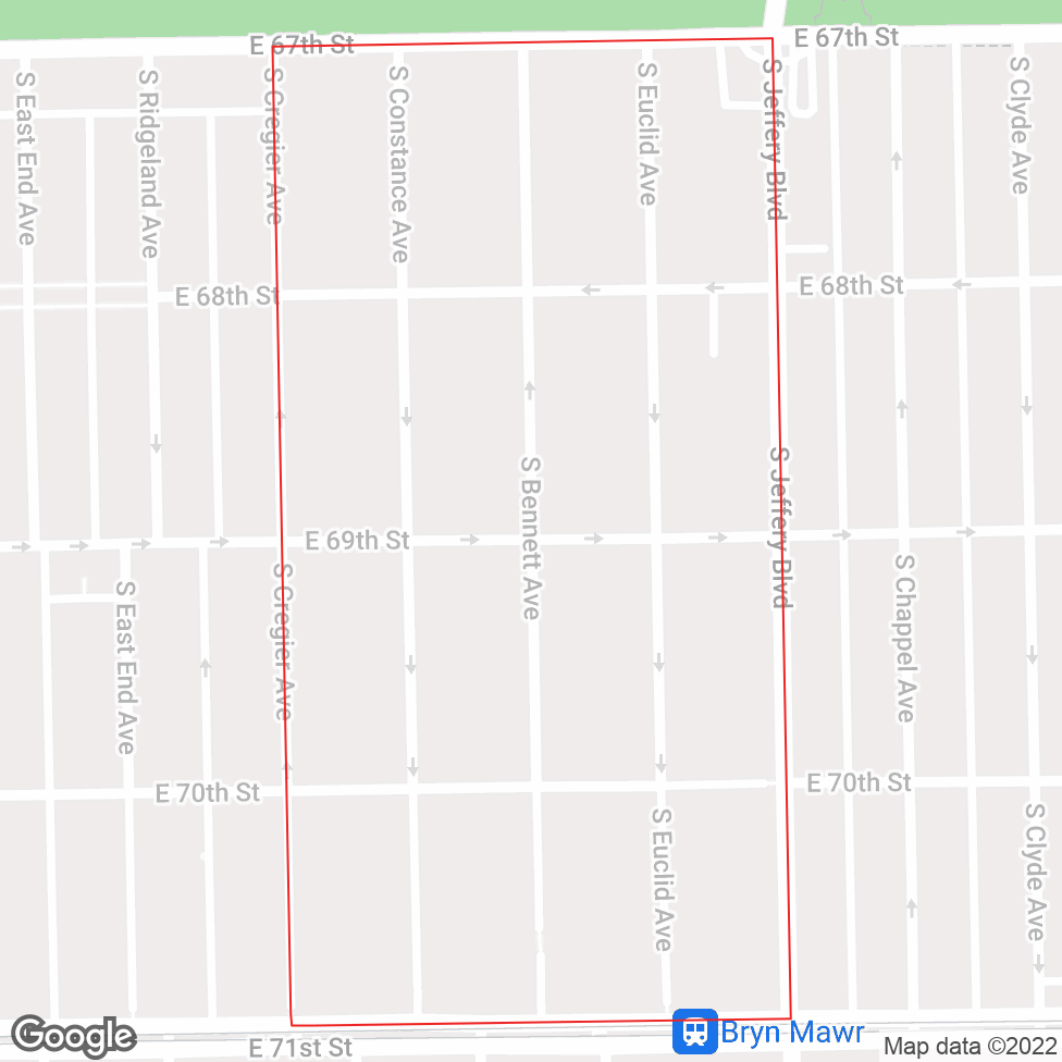 Jackson Park Highlands map