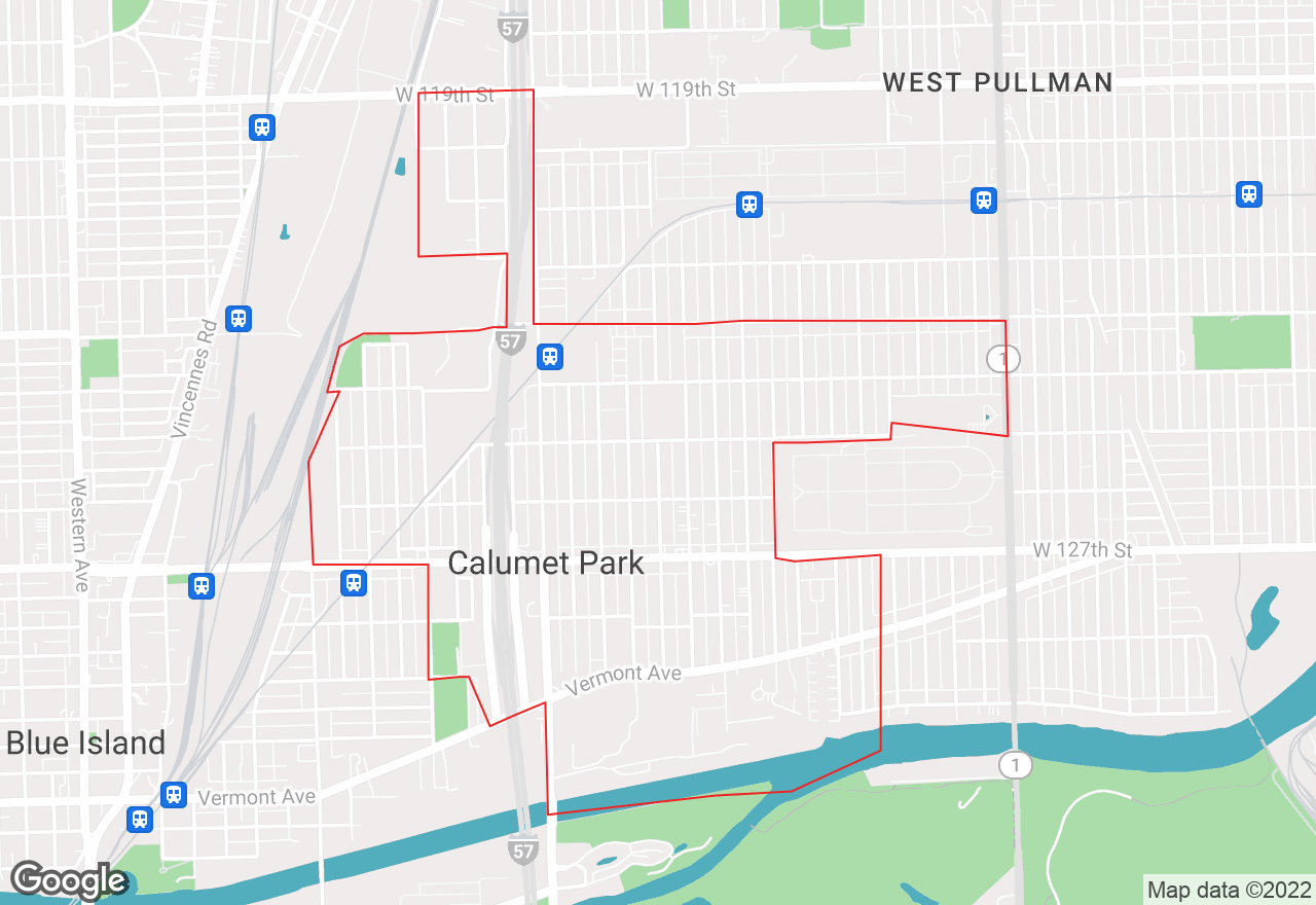 Calumet Park map