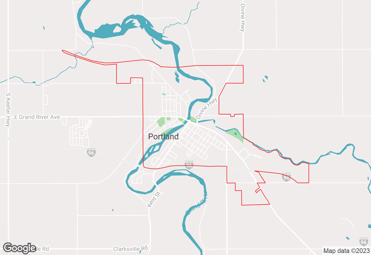 Portland map