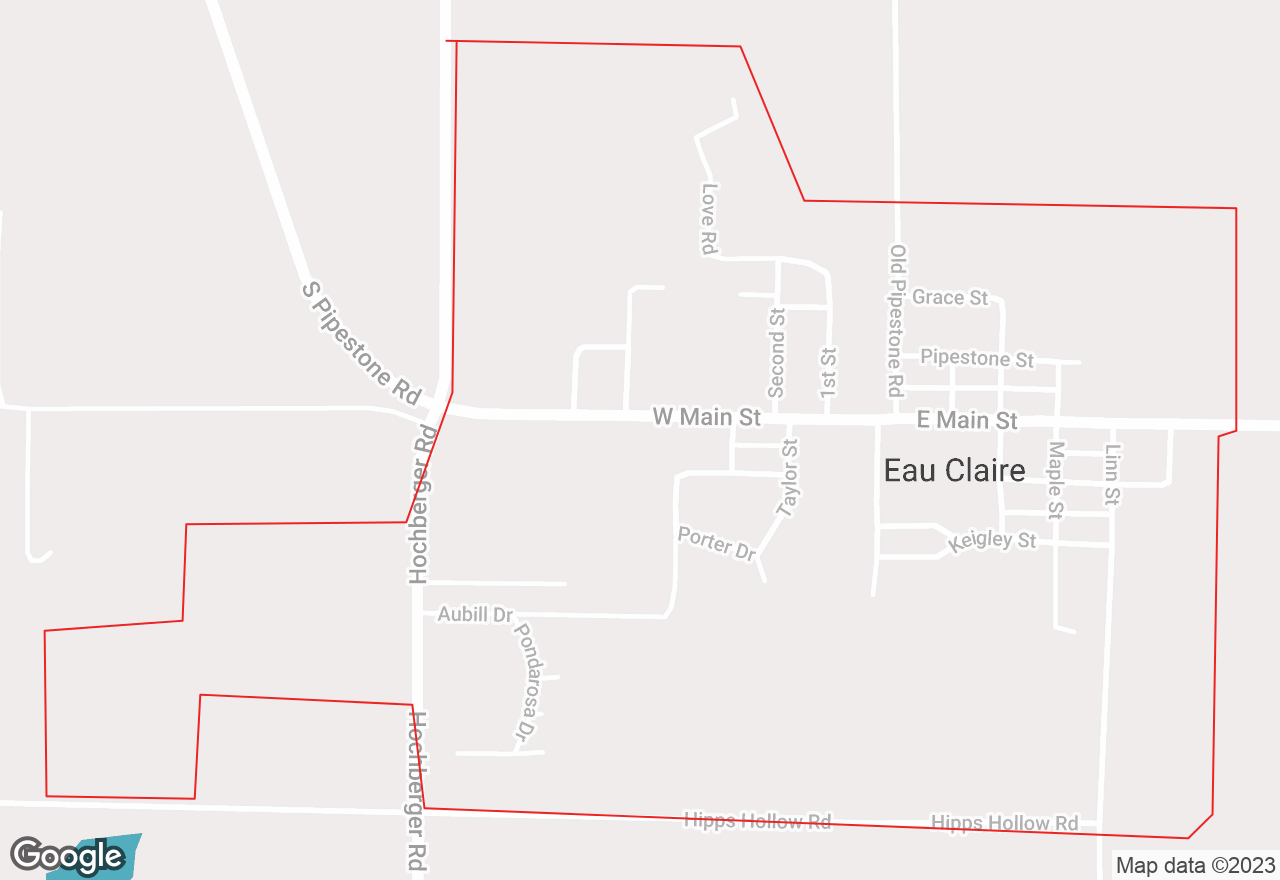 Eau Claire map