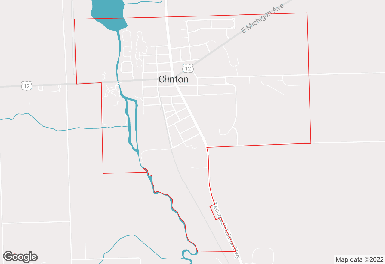 Clinton map