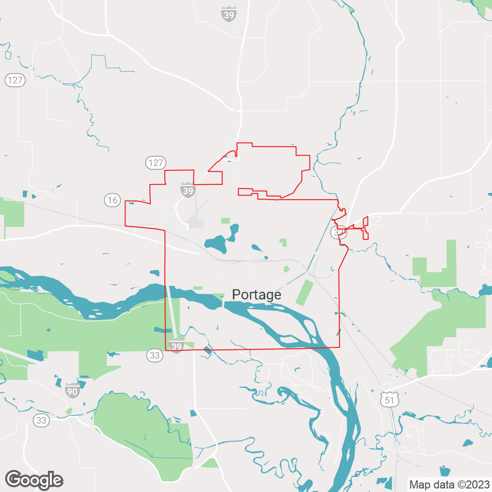 Portage map