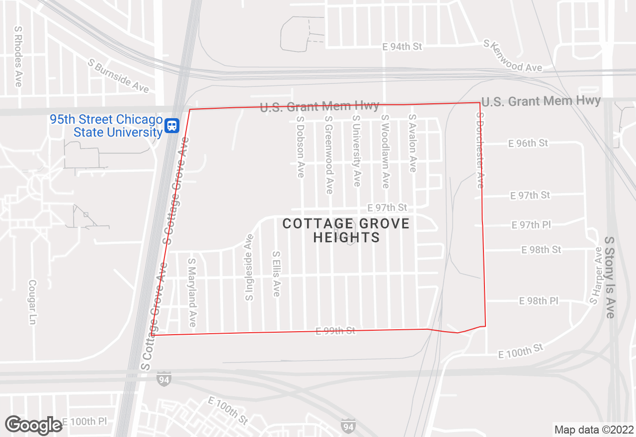 Cottage Grove Heights map