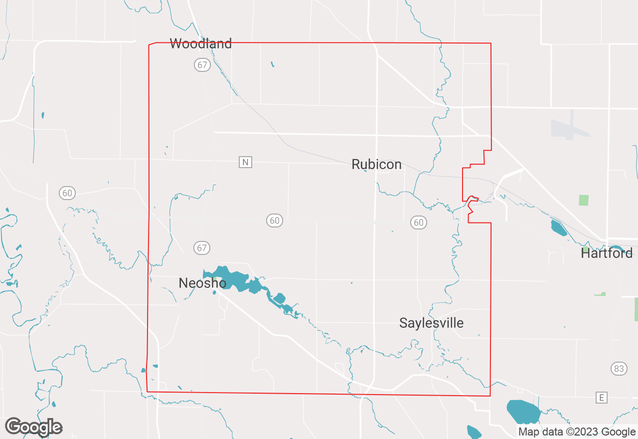 Rubicon map