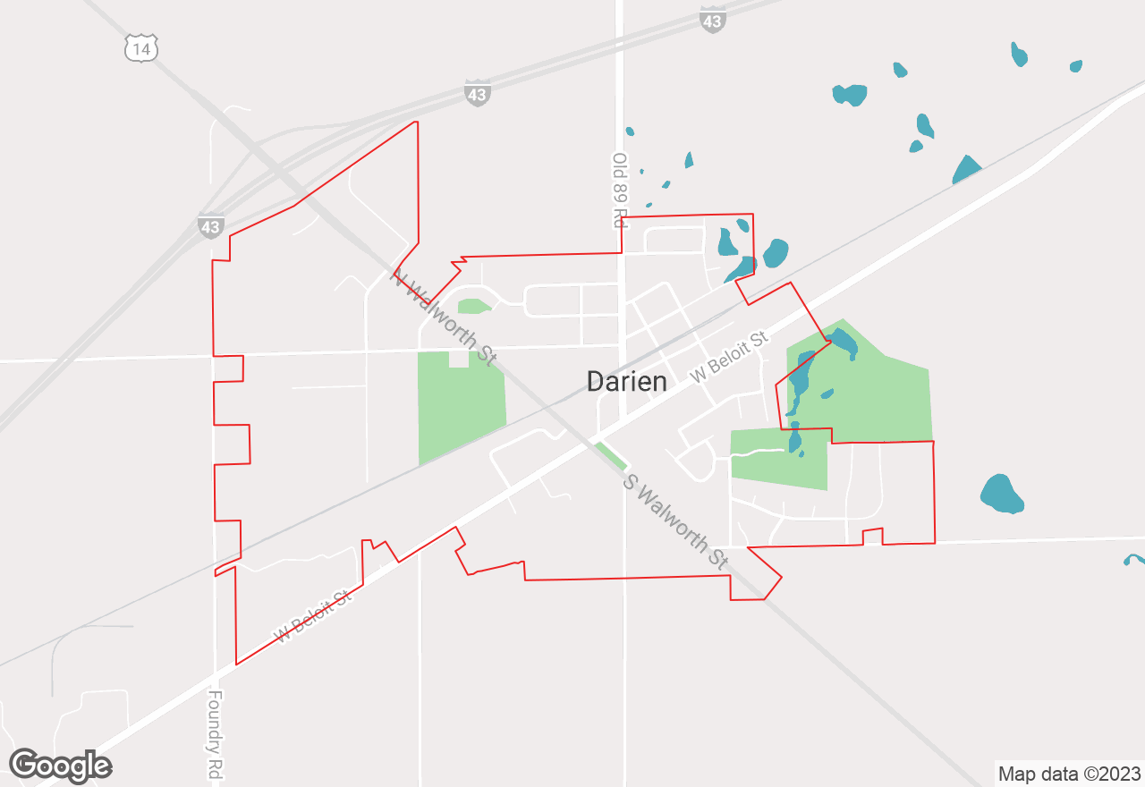 Darien map