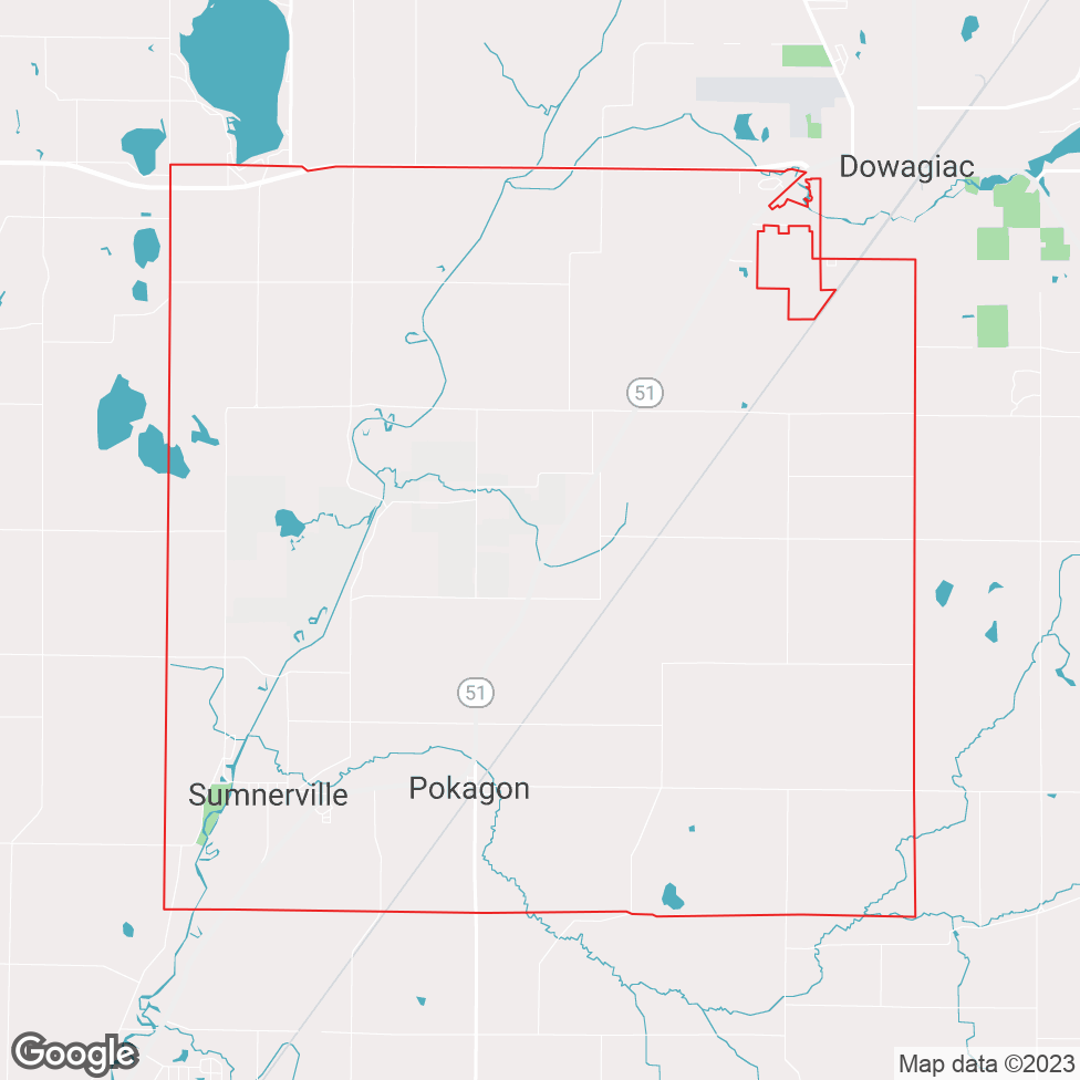 Pokagon map