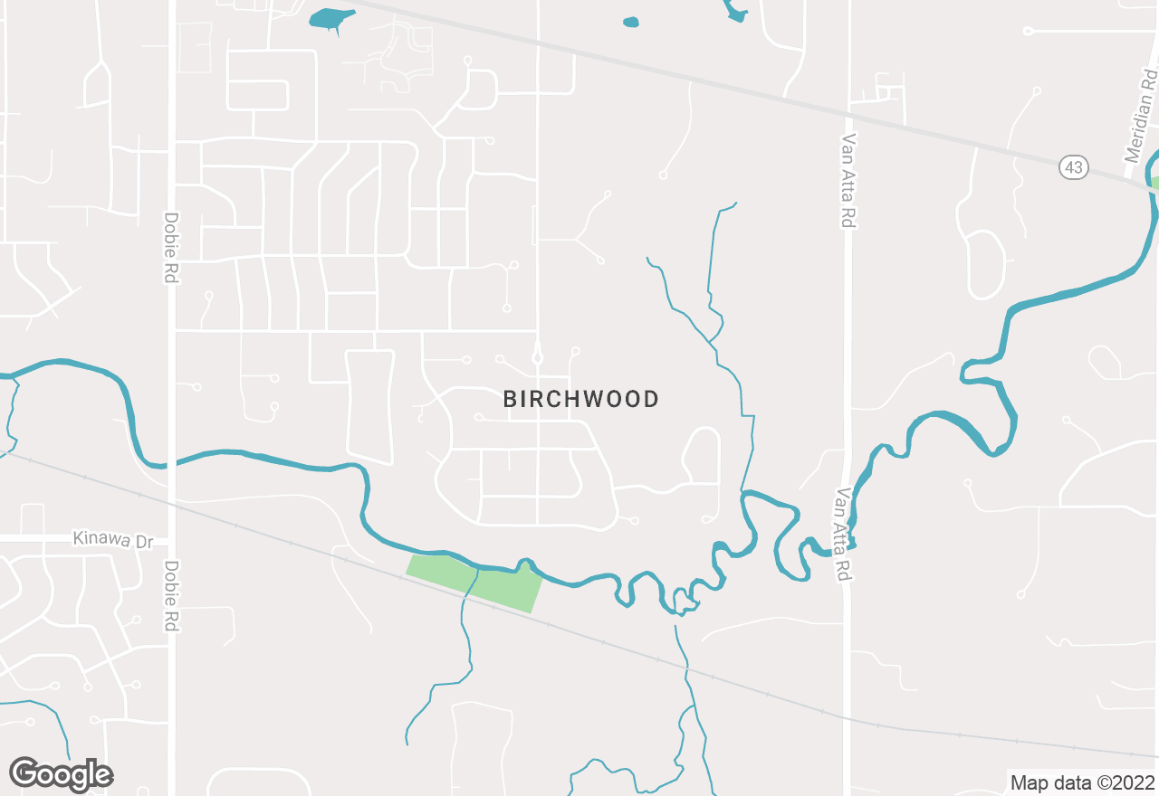 Birchwood map