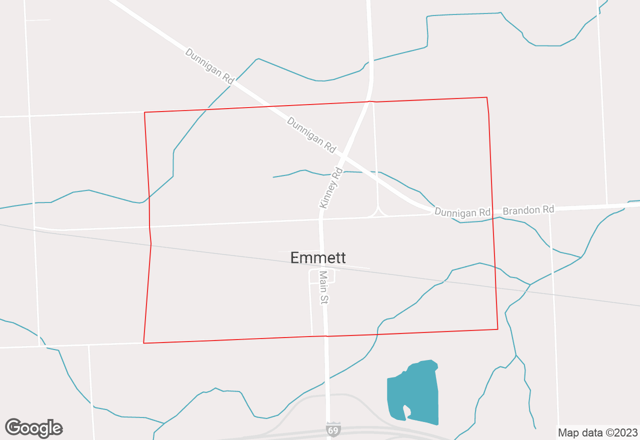 Emmett map