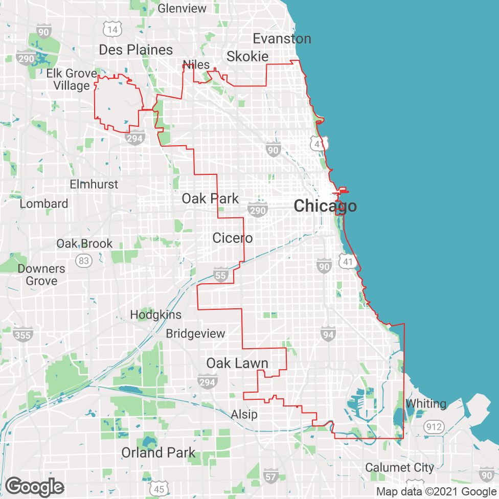 Chicago map