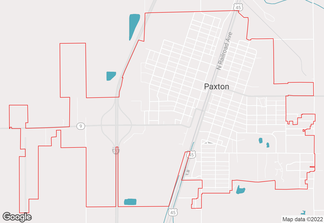 Paxton map