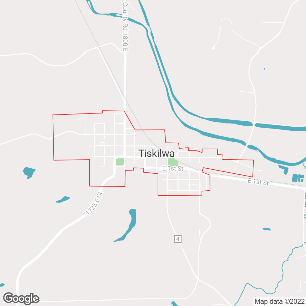 Tiskilwa map