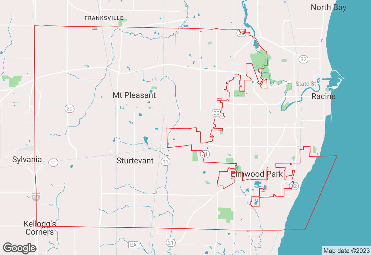 Mount Pleasant map