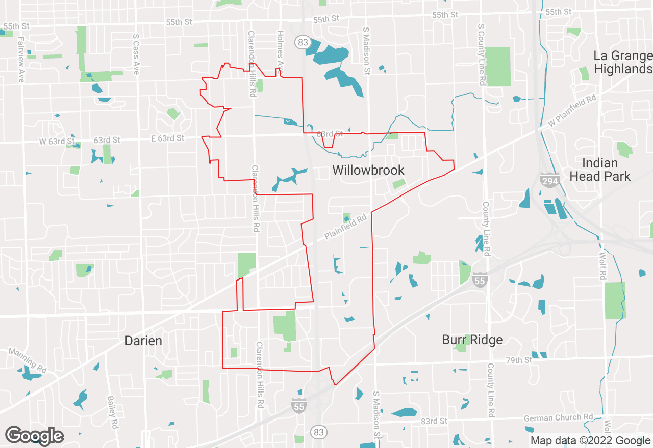 Willowbrook map