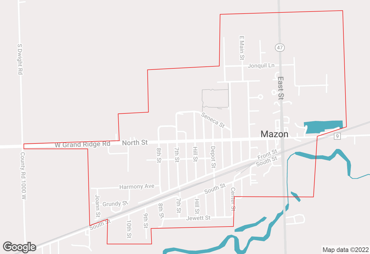 Mazon map