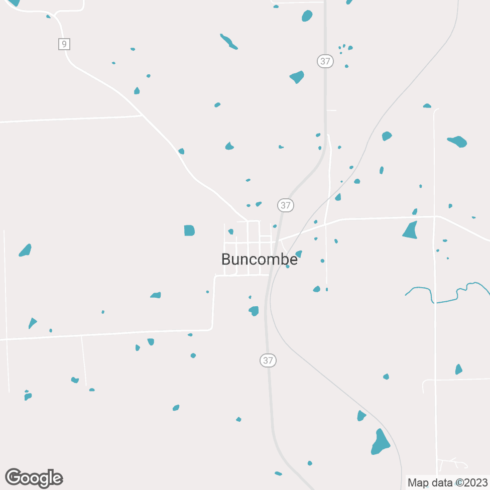 Buncombe map