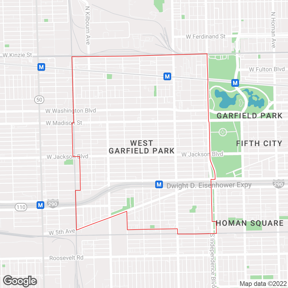 West Garfield Park map