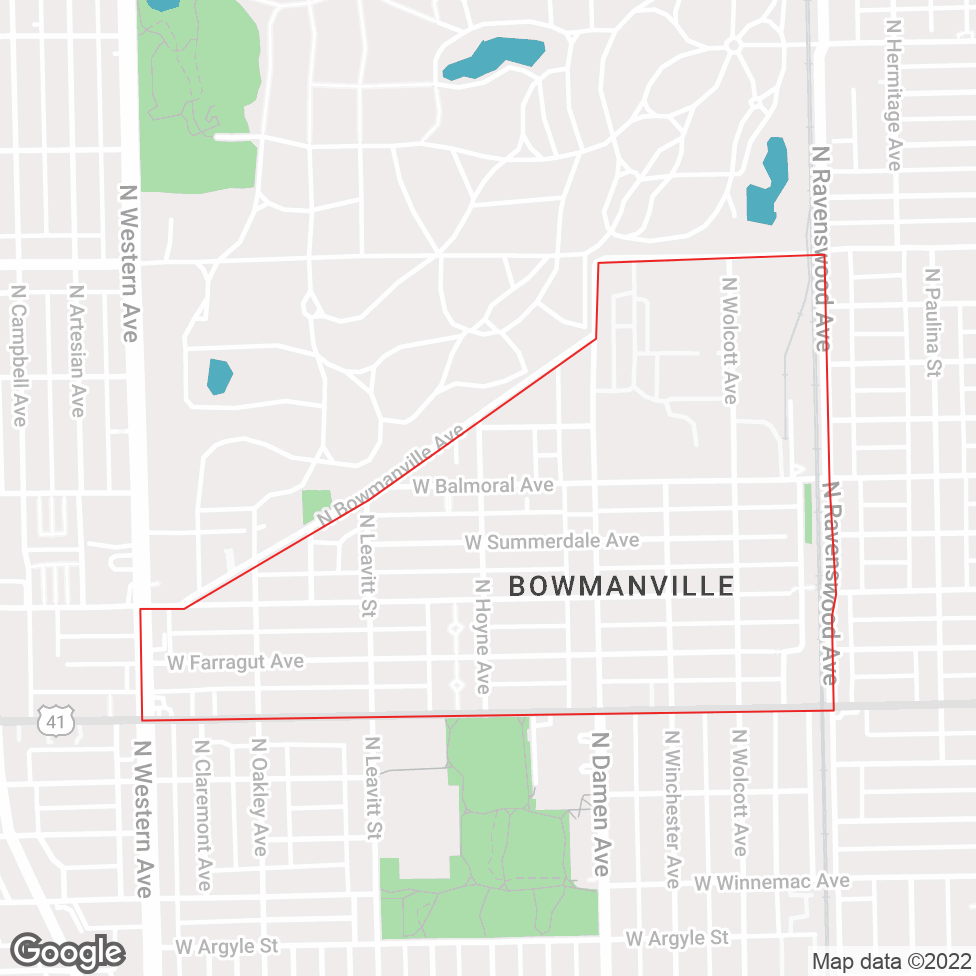 Bowmanville map