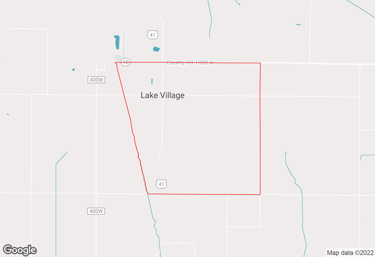 Lake Village map