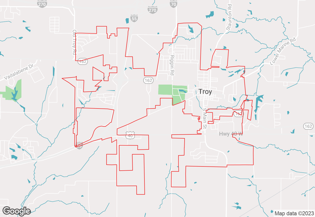 Troy map