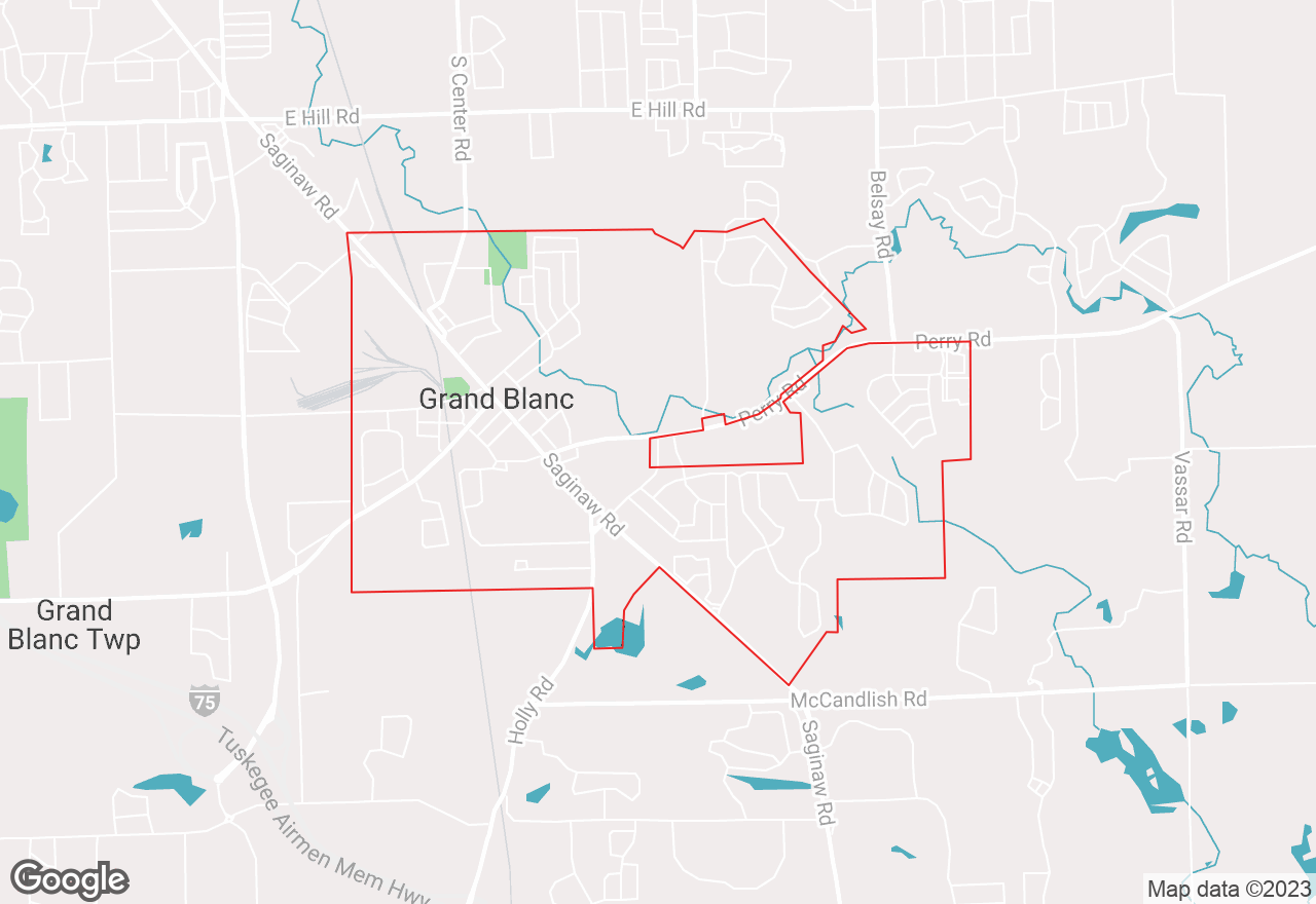 Grand Blanc map