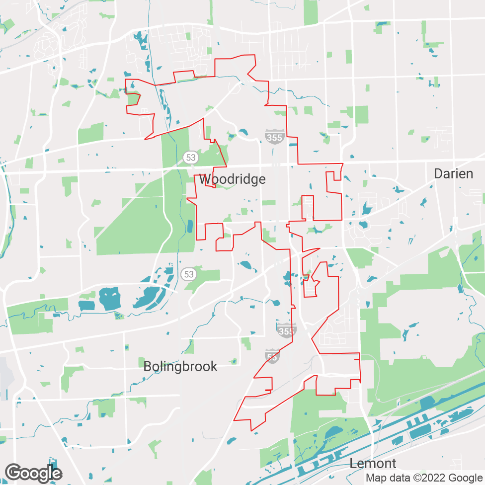 Woodridge map