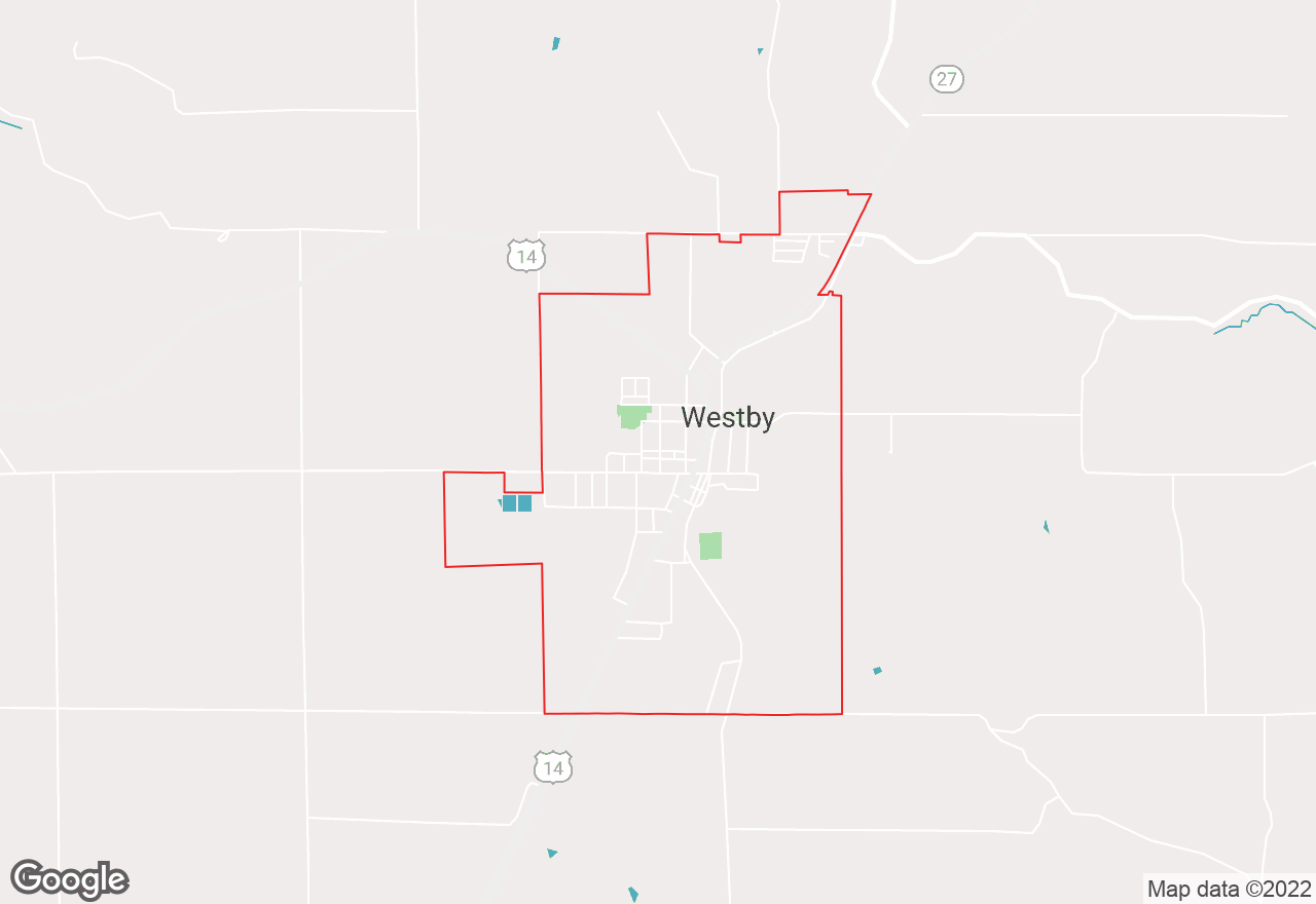 Westby map