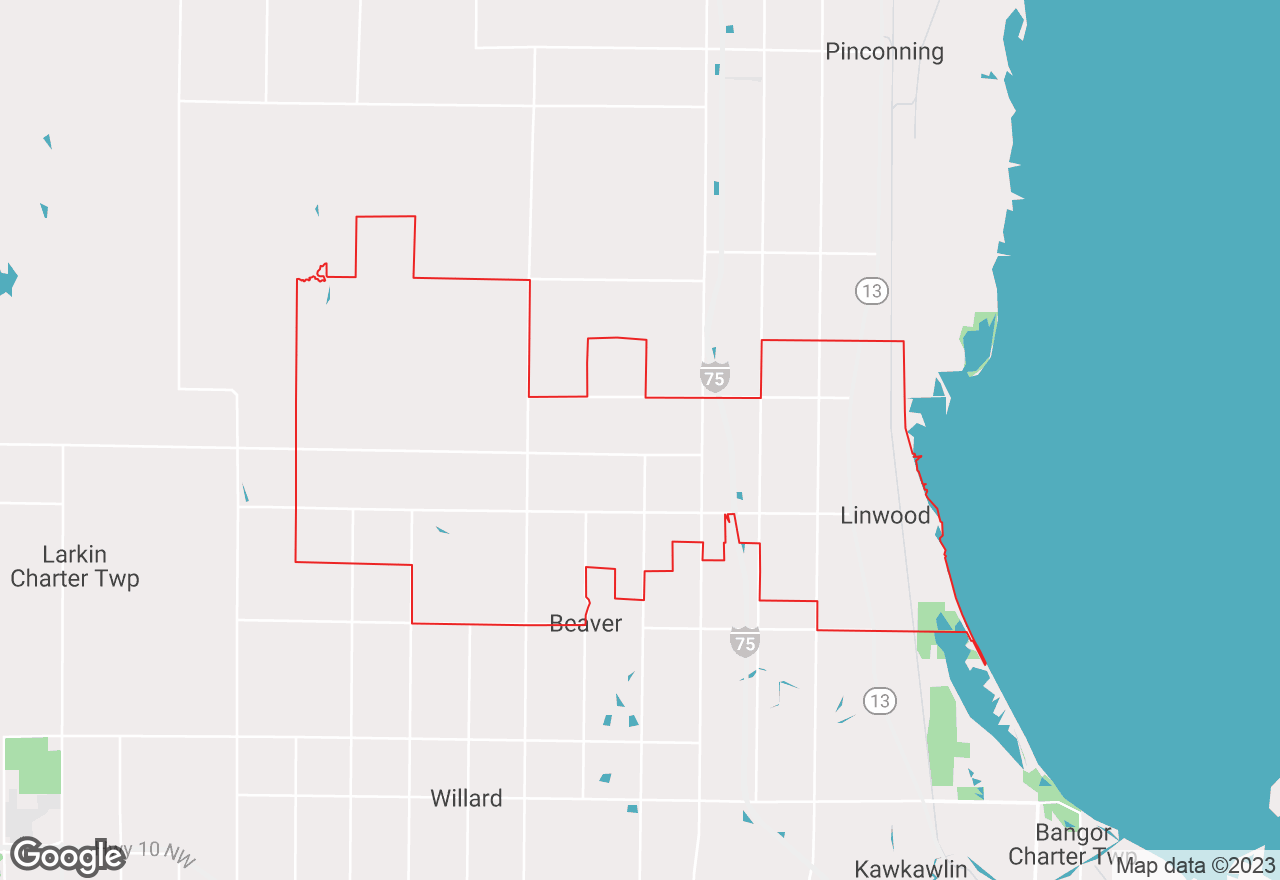 Linwood map