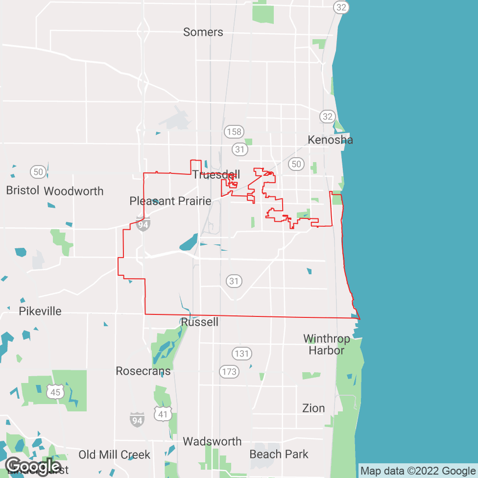 Pleasant Prairie map