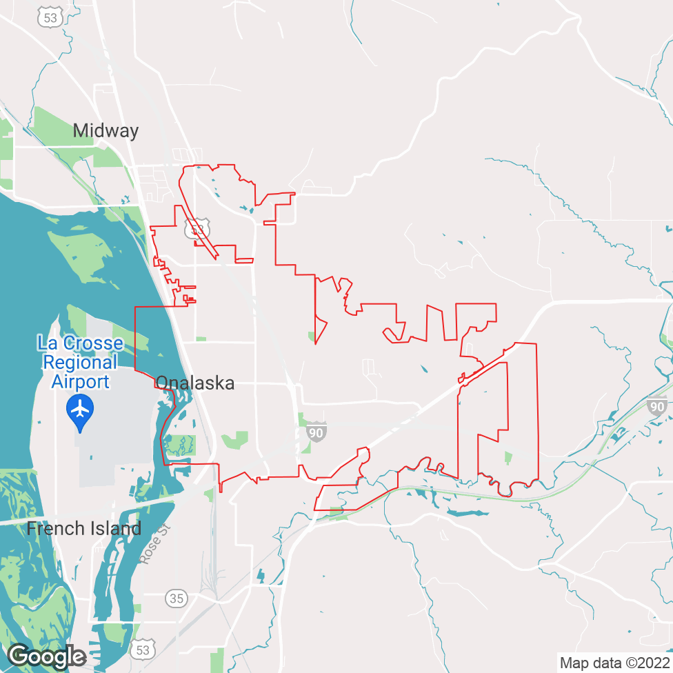 Onalaska map