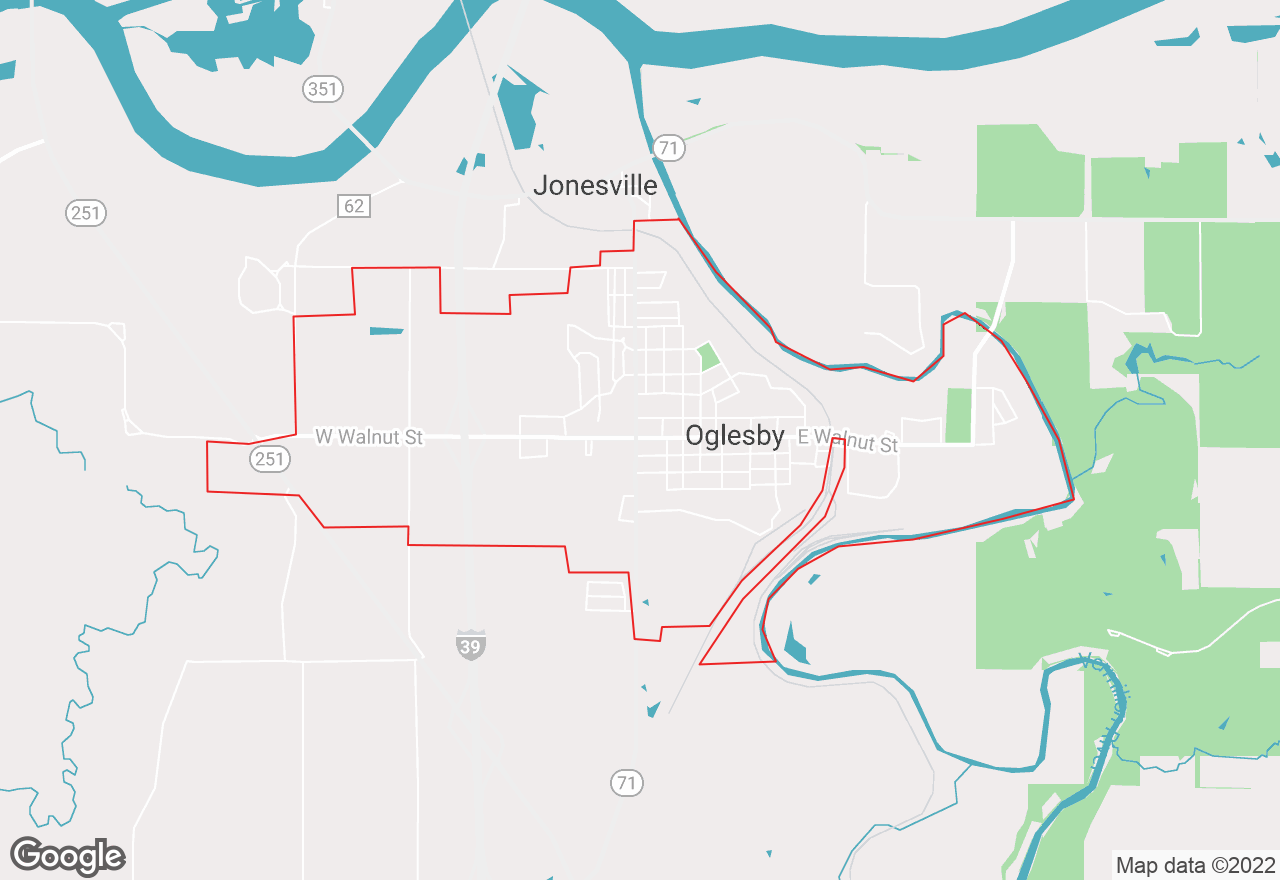 Oglesby map