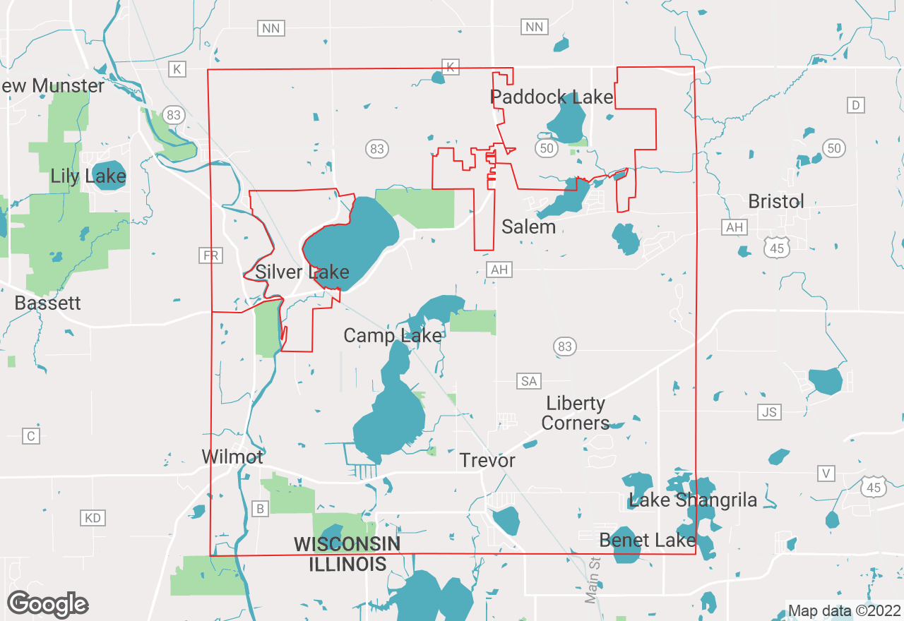 Salem map