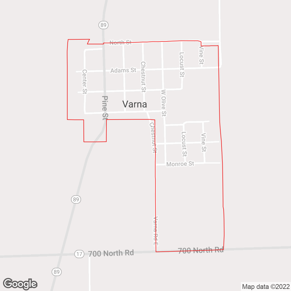 Varna map