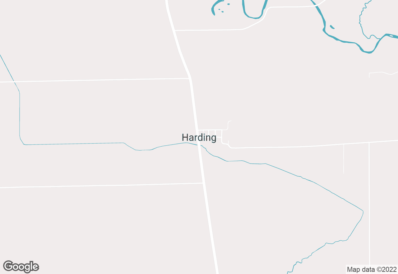 Harding map