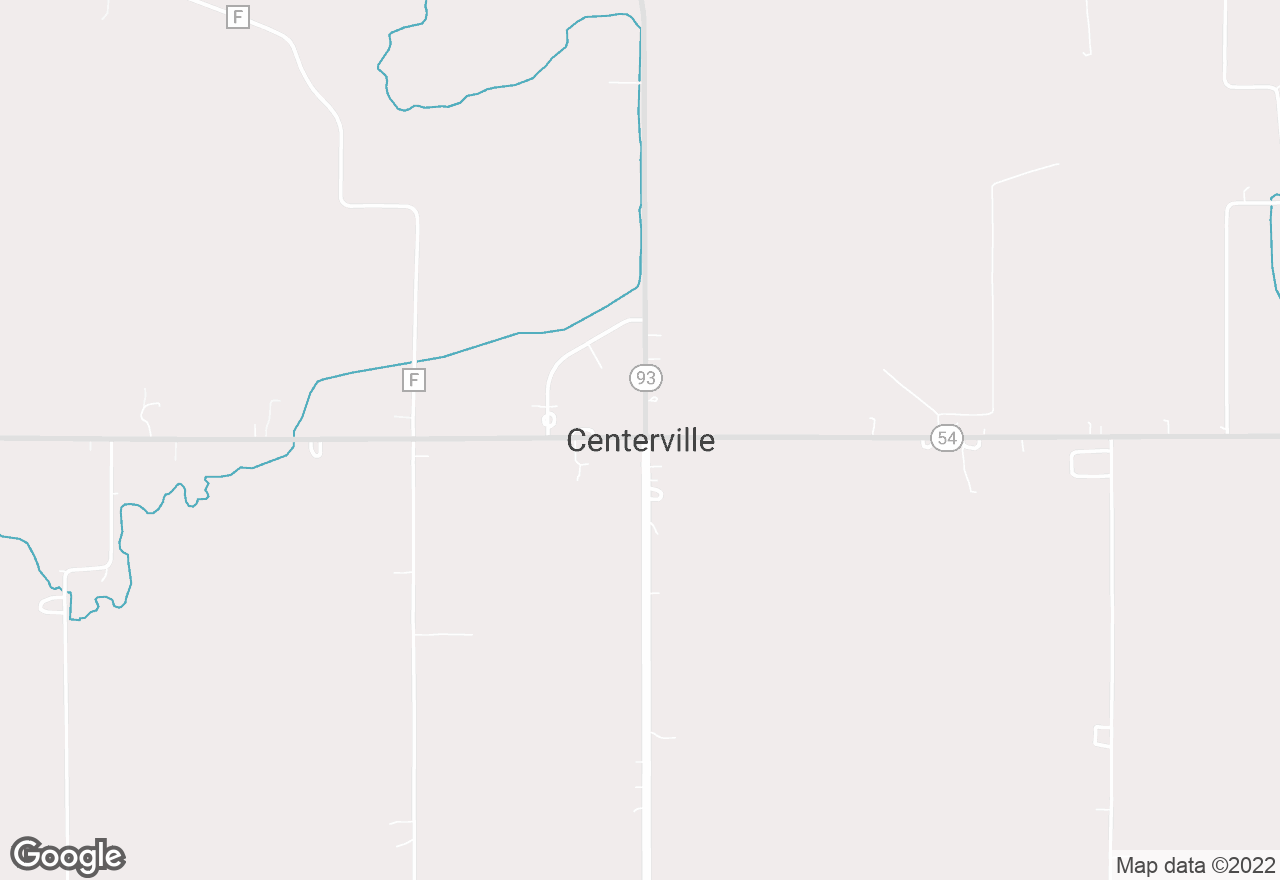 Centerville map