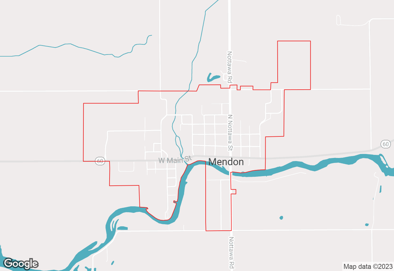 Mendon map