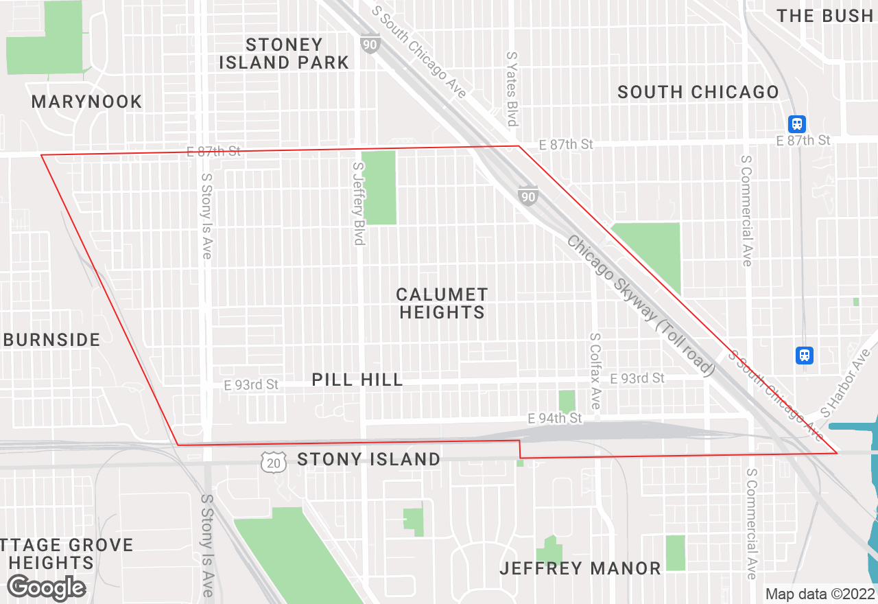 Calumet Heights map