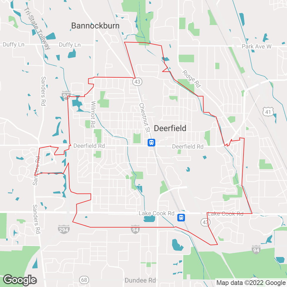 Deerfield map