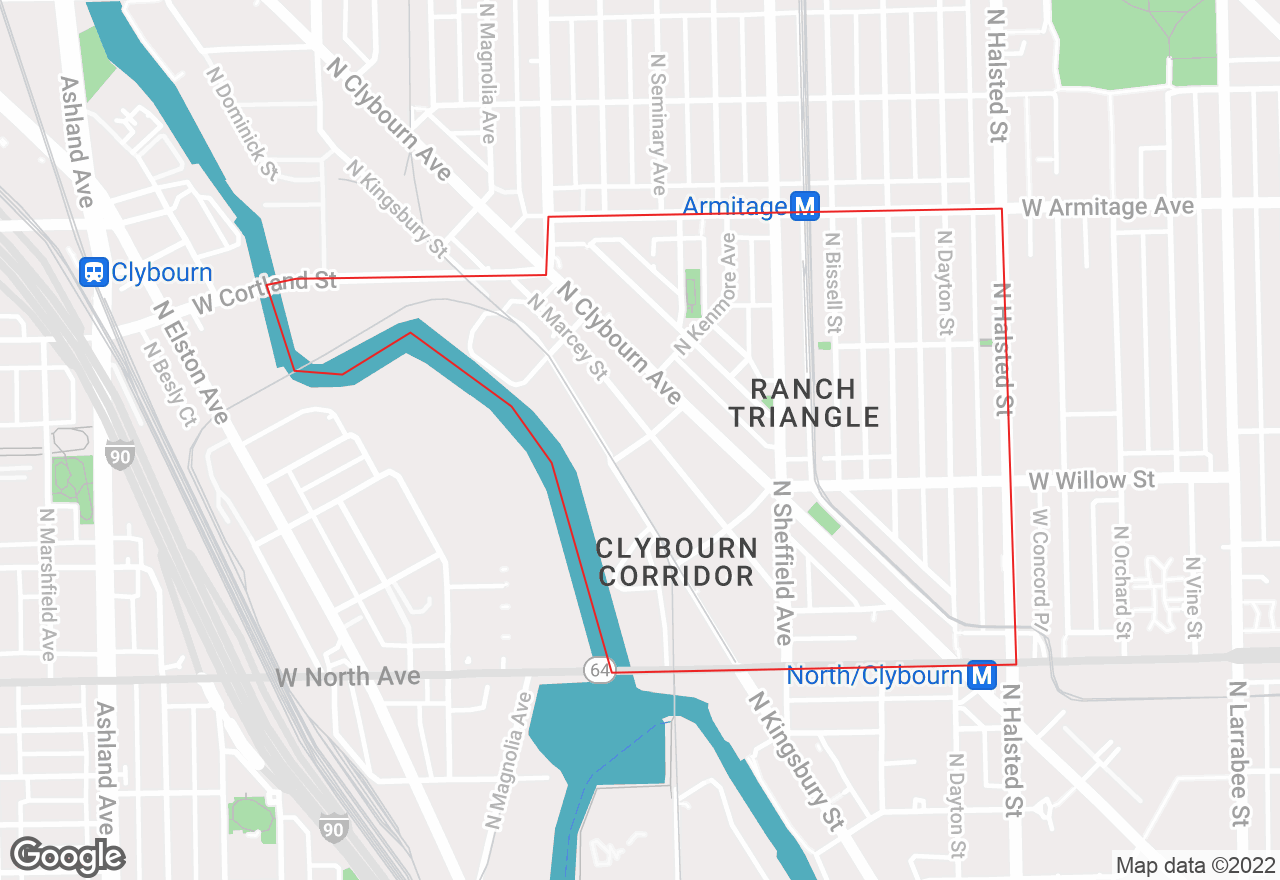 Ranch Triangle map