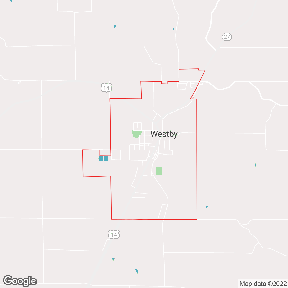 Westby map