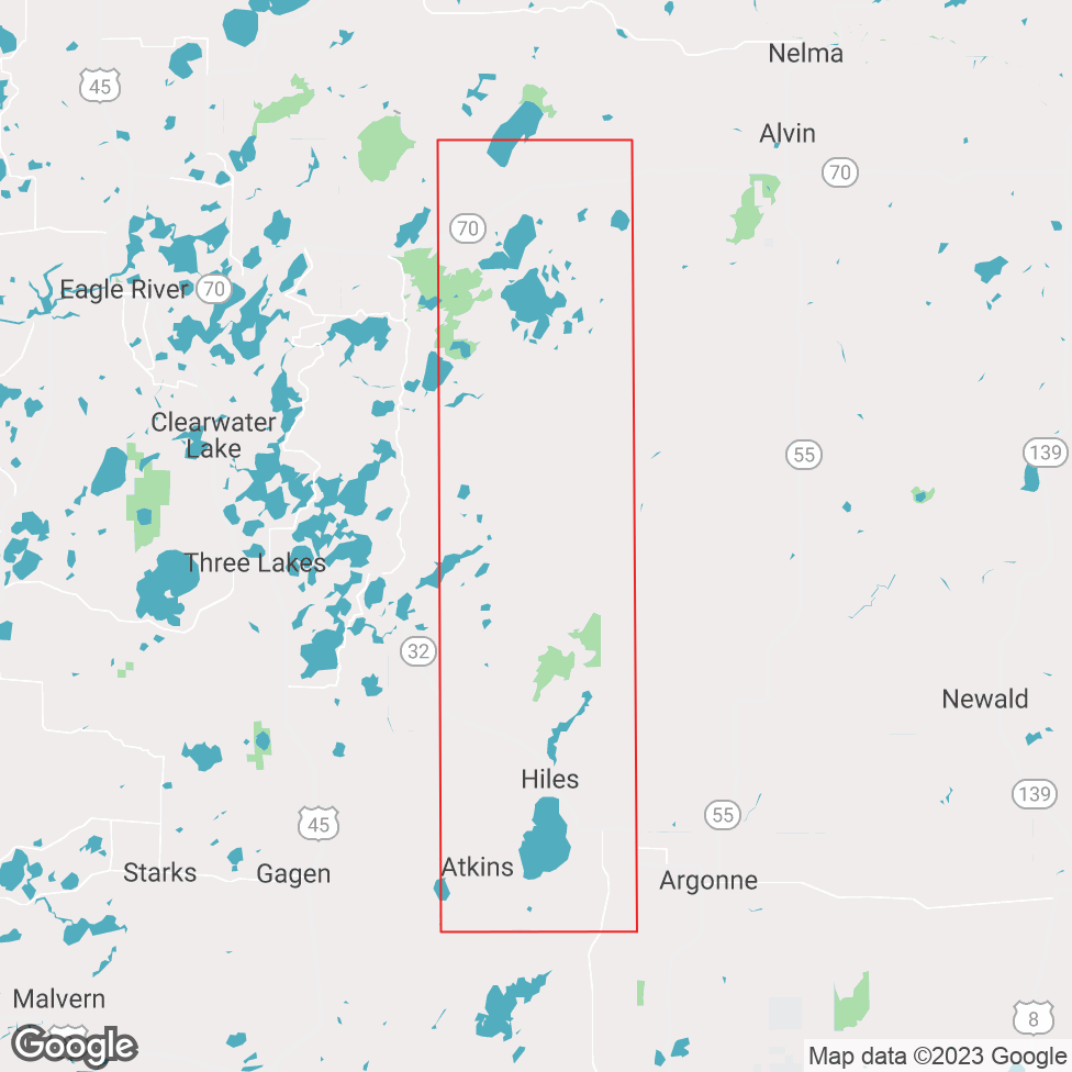 Hiles map