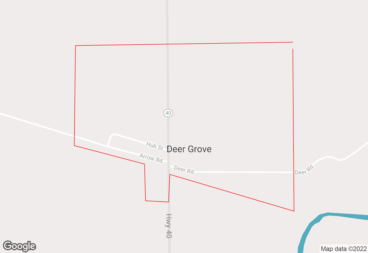 Deer Grove map