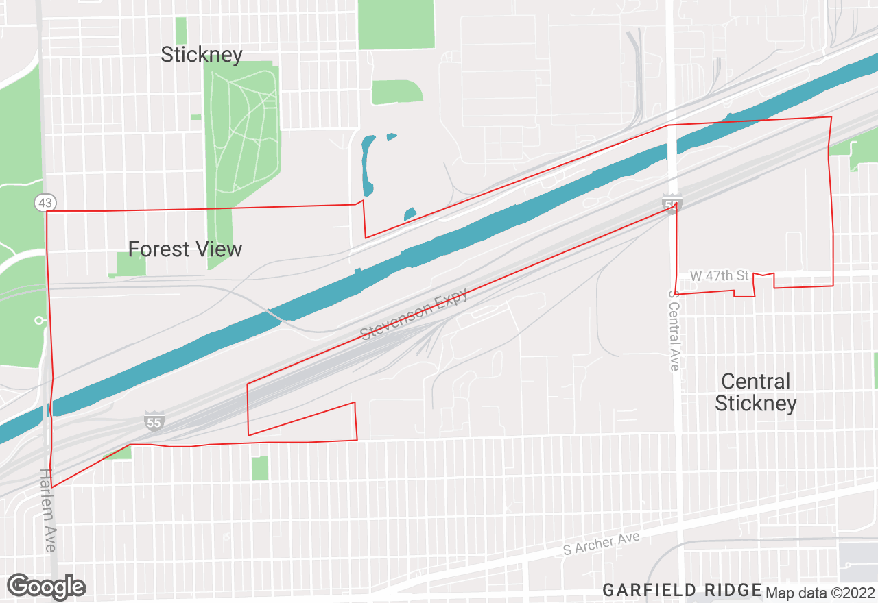 Forest View map