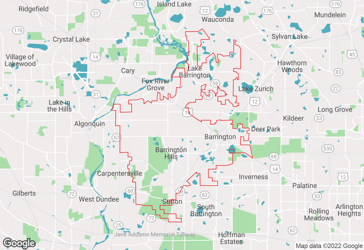 Barrington map