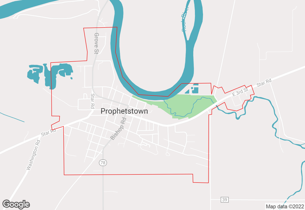 Prophetstown map