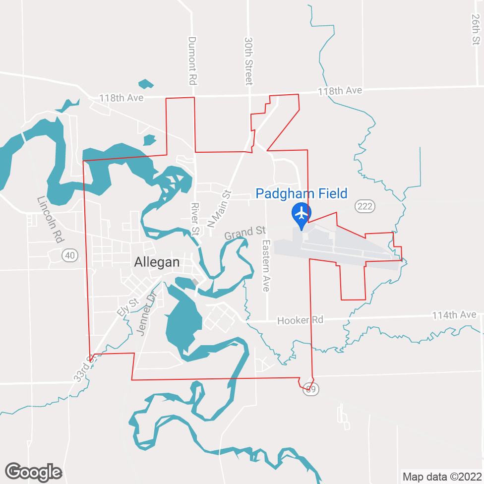 Allegan map